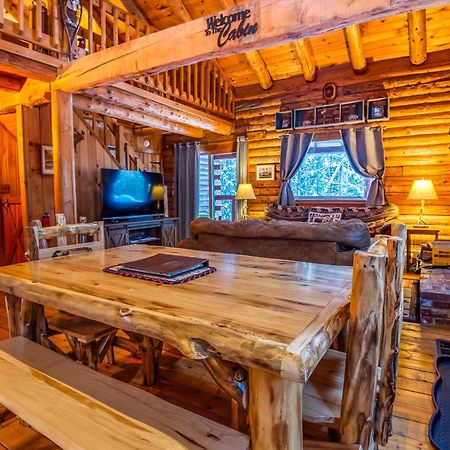 Family-Focused & Pet-Friendly Log Cabin With 4Br 2Ba Sleeps 10 Bethlehem Exteriör bild