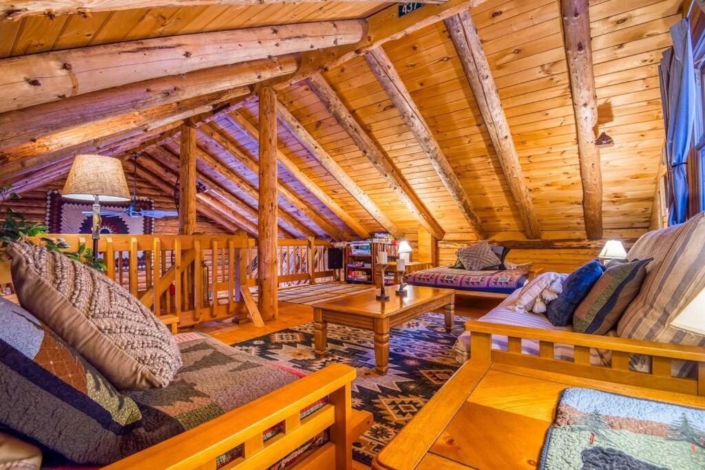 Family-Focused & Pet-Friendly Log Cabin With 4Br 2Ba Sleeps 10 Bethlehem Exteriör bild
