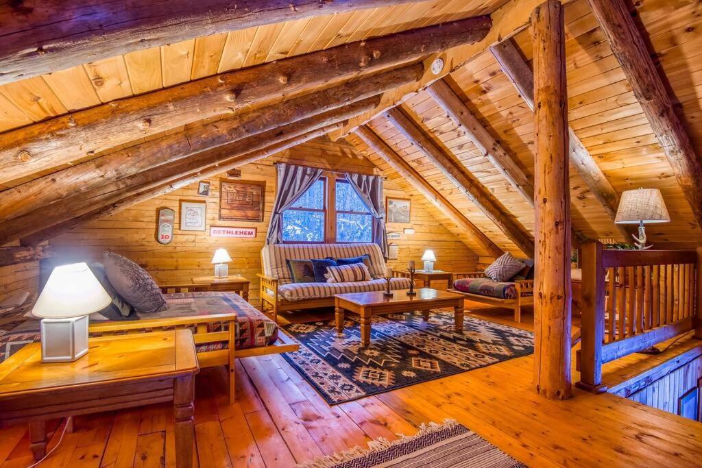 Family-Focused & Pet-Friendly Log Cabin With 4Br 2Ba Sleeps 10 Bethlehem Exteriör bild