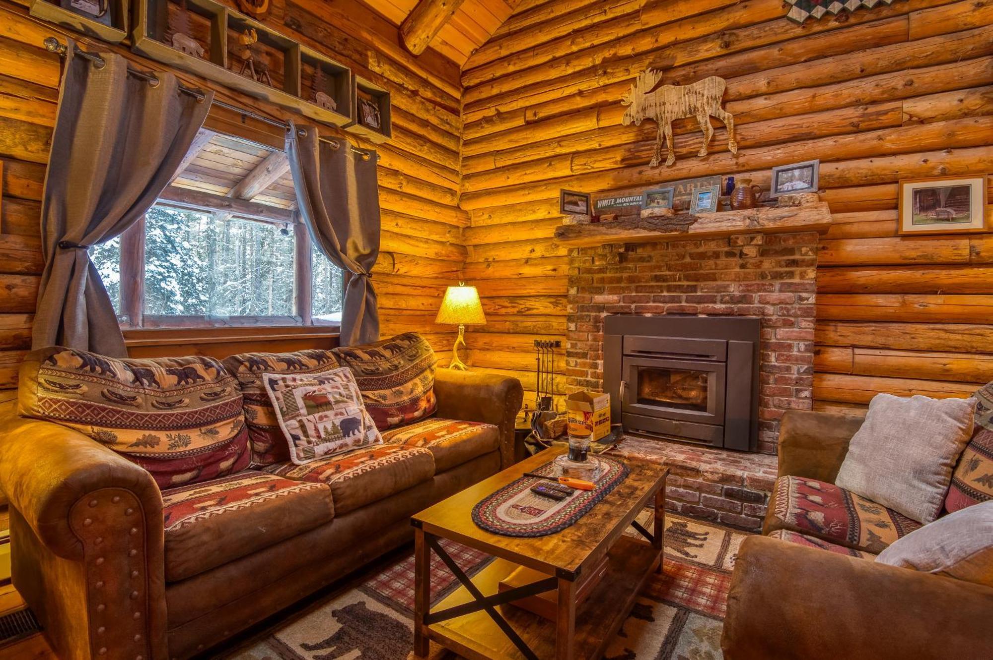 Family-Focused & Pet-Friendly Log Cabin With 4Br 2Ba Sleeps 10 Bethlehem Exteriör bild